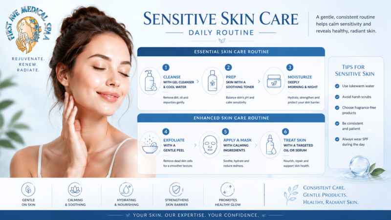 Skin Care Tips Vancouver: Build a Routine That Actually Works Daily skin care routine essentials recommended by First Avenue Medical Spa Vancouver