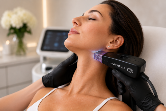 Morpheus8 for Neck and Jawline Vancouver first ave medical spa