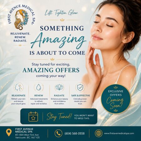 First Avenue Medical Spa Offers Coming Soon