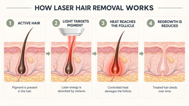 Laser Hair Removal Sessions
